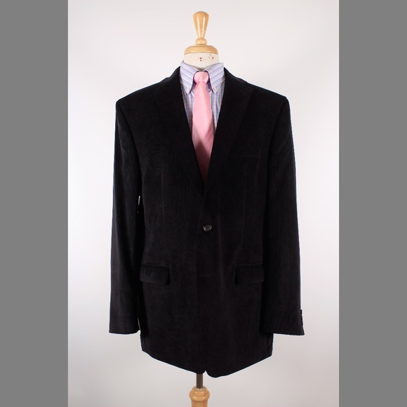 Ralph Lauren Other - #RalphLauren 48L Black Corduroy 2B Sport Coat 67-N